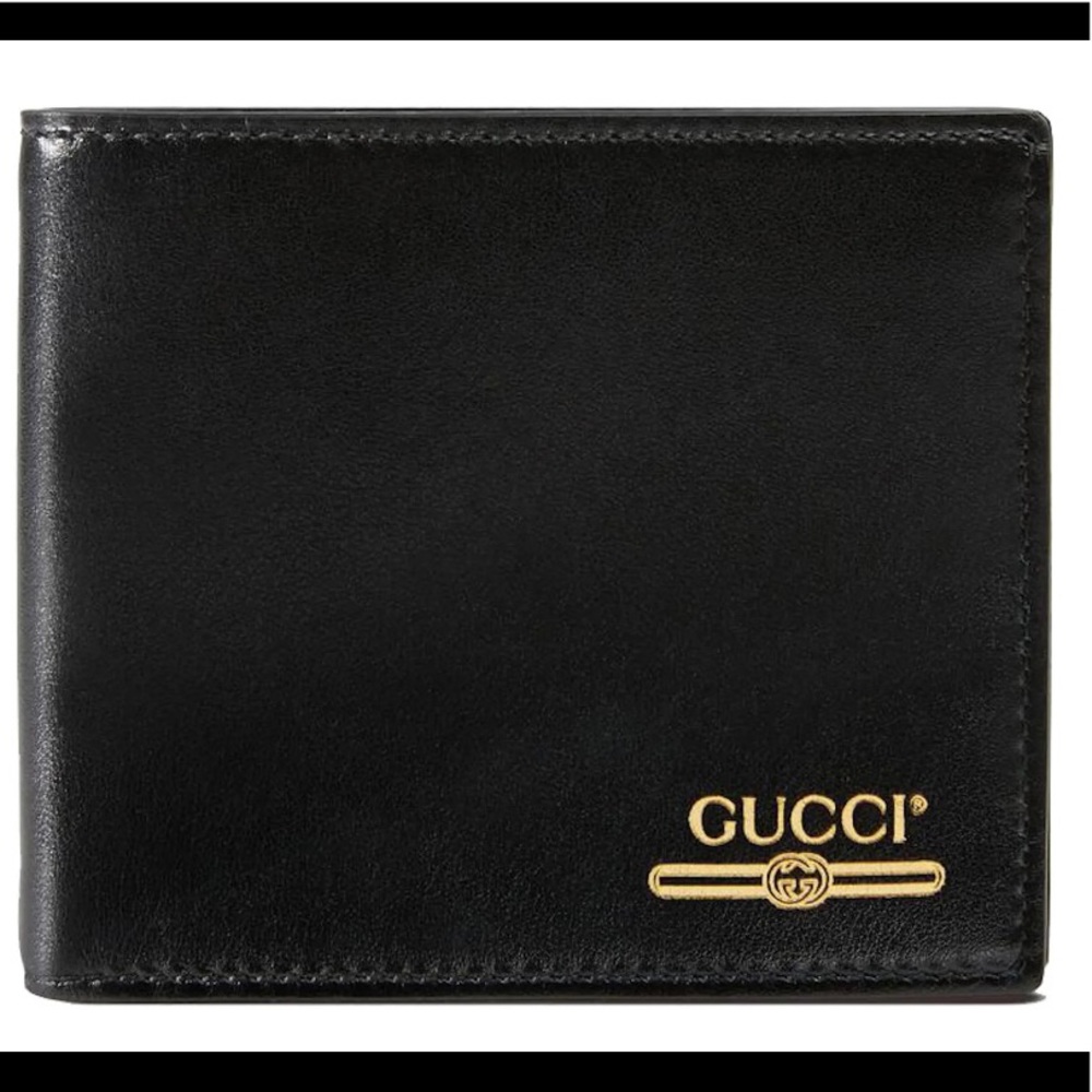 Gucci Leather Logo Wallet (8 Card Slots) BRAND NEW